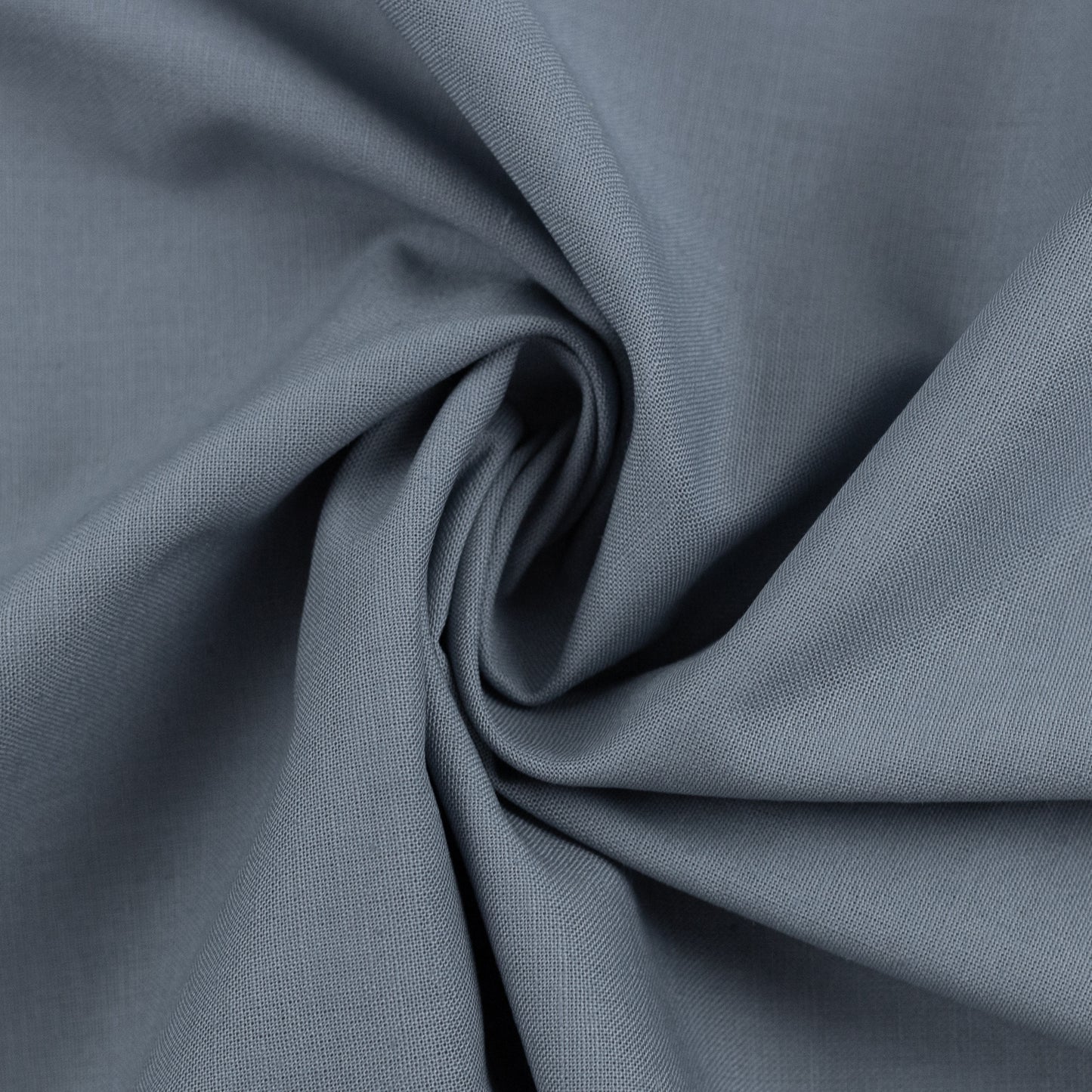 Swafing Baumwollstoff Uni grau "Heide" 078629-000183