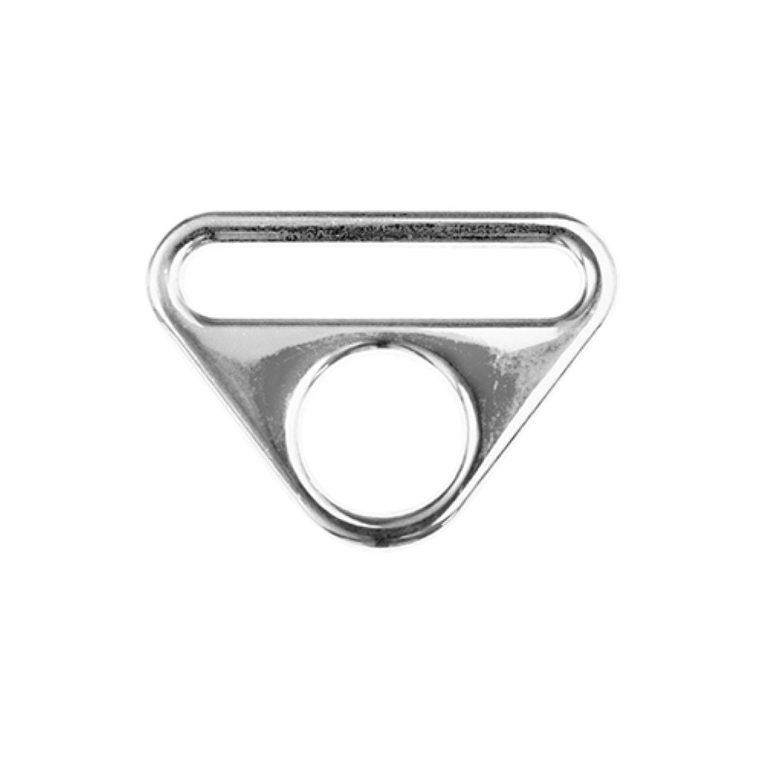 VENO D-Ring mit Steg silber 3 cm 196076