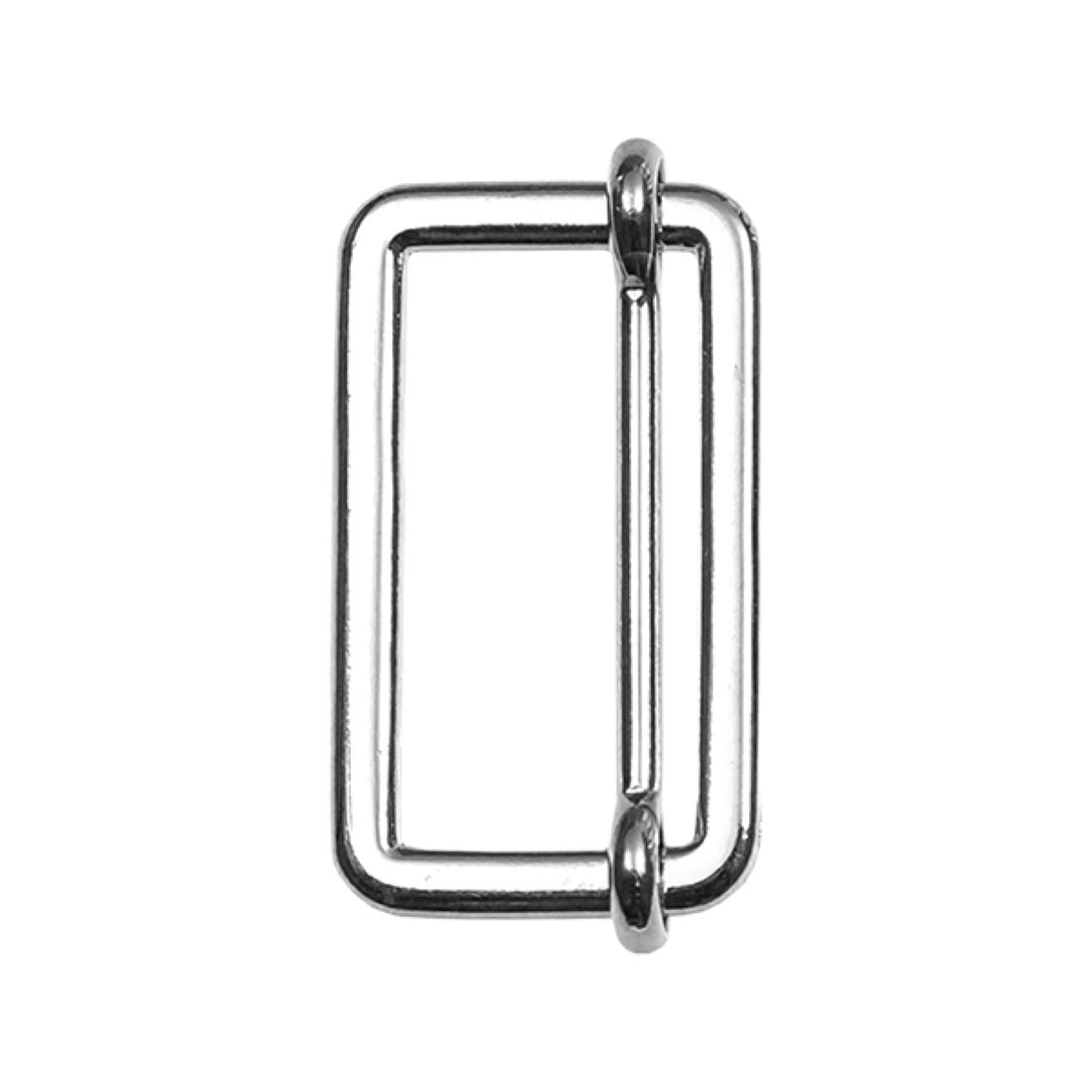 VENO Leiterschnalle silber 3 cm 197049-180