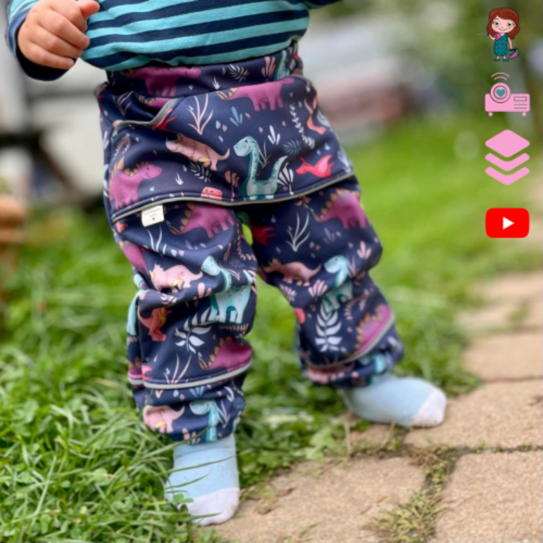 Nähfußion Schnittmuster Herbst/ Winterhose "Lovely Freezy"