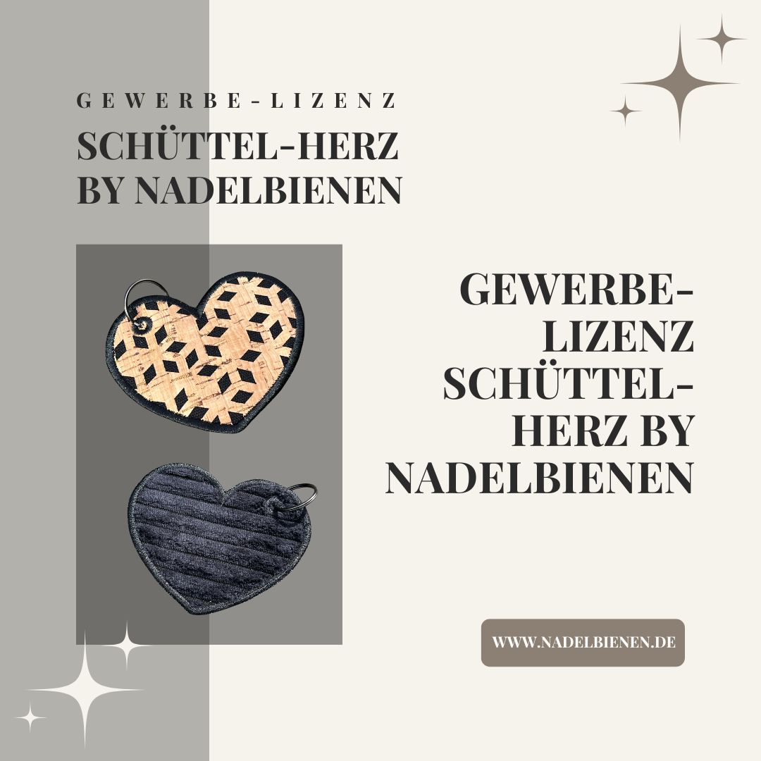 Schüttel-Herz by Nadelbienen LIZENZ digitaler Download