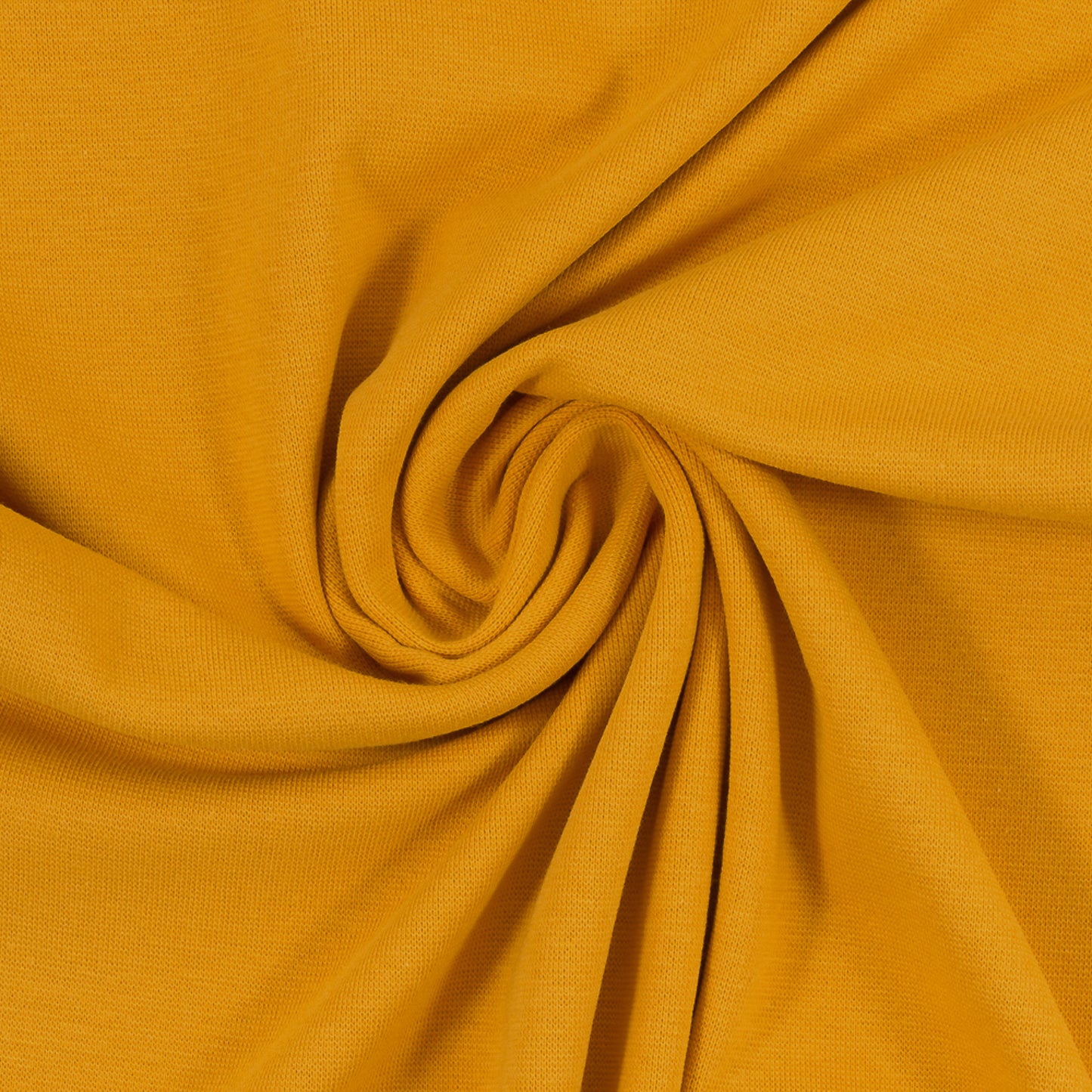 Swafing Bündchen Heike Zuschnitt 313 senf Schlauchware Glatt Uni