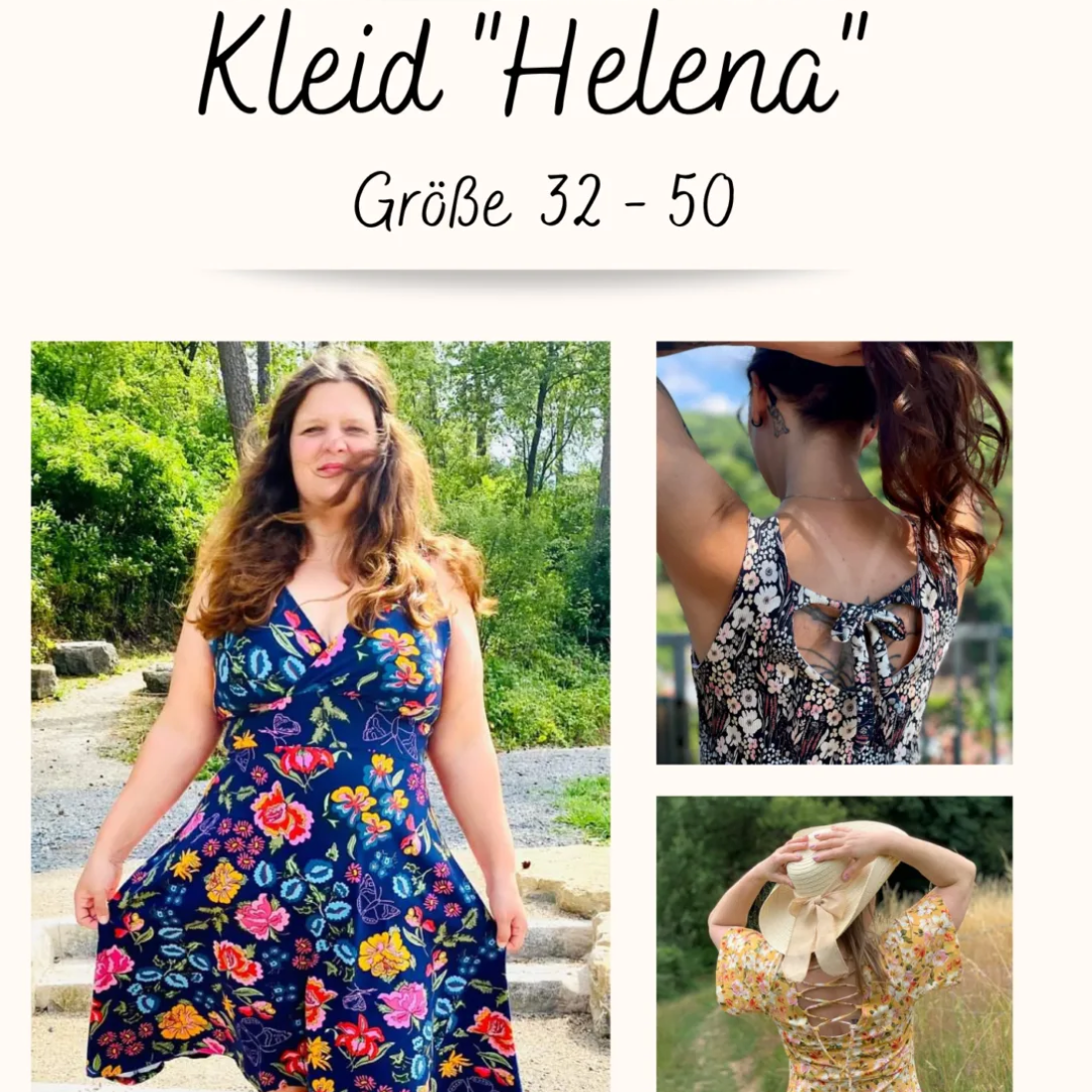 Tante Emmas Nähladen Papierschnittmuster Kleid "Helena" Damen