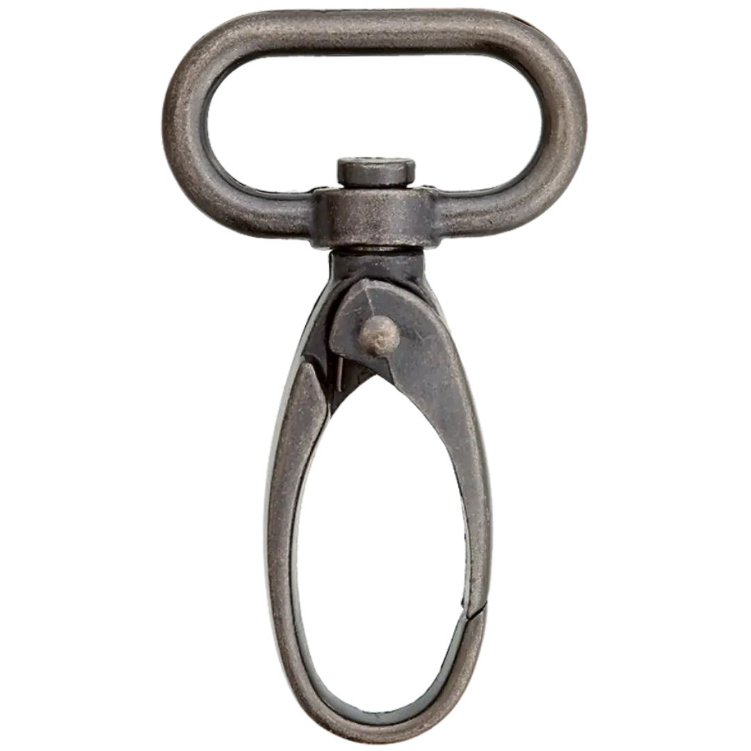 PRYM Karabiner altsilber 3 cm 500752-0833