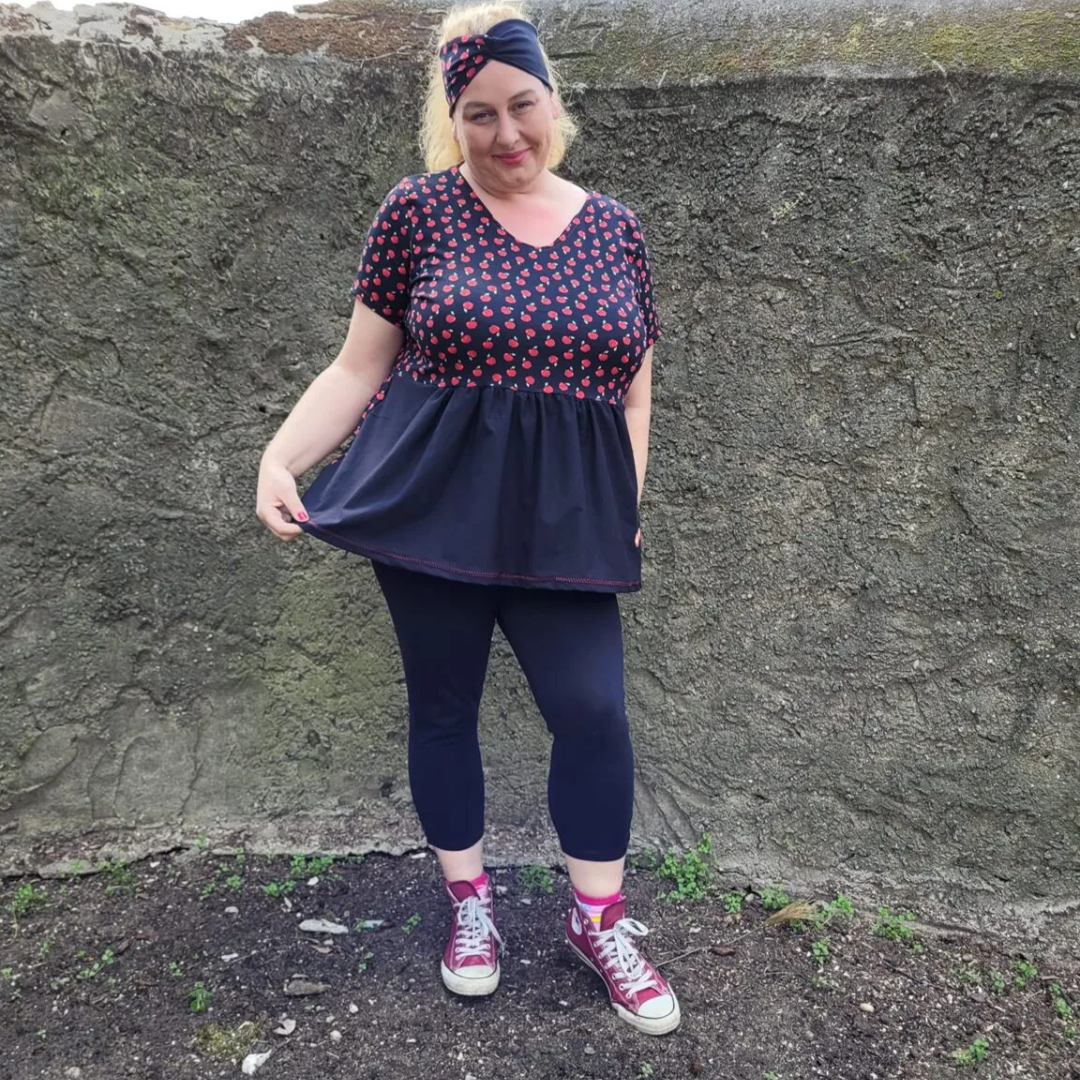 Tante Emmas Nähladen Schnittmuster Papier Shirt "Babydoll"