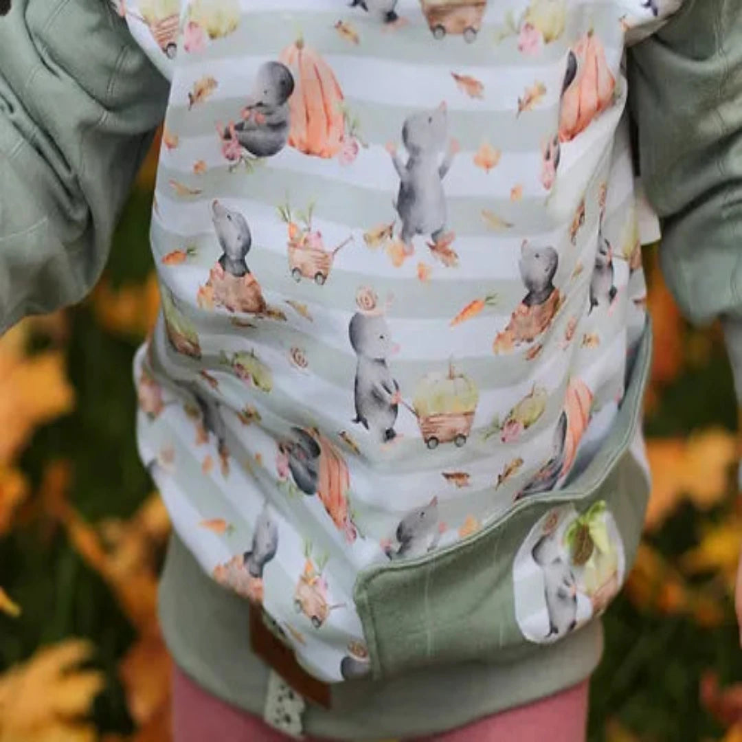 Tante Emmas Nähladen Schnittmuster Papier Hoodie "Emmas Monsterhoodie"