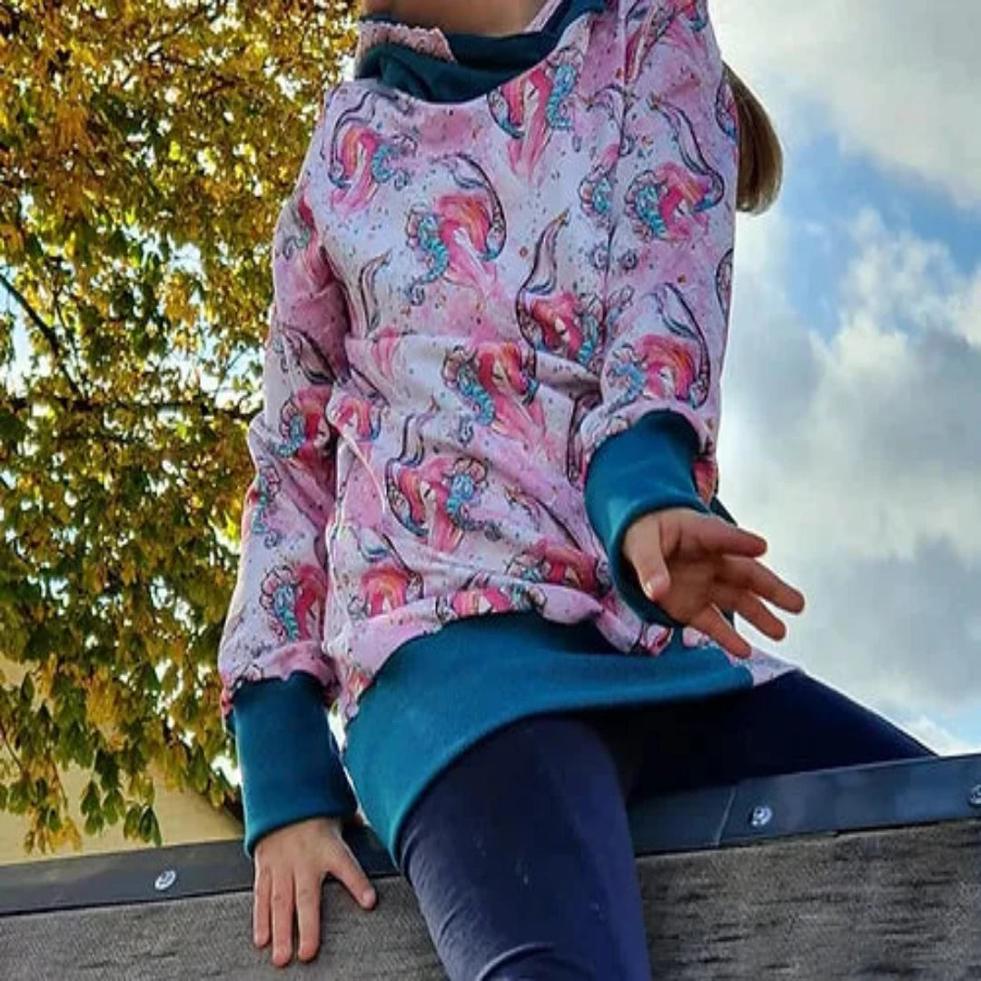 Tante Emmas Nähladen Schnittmuster Papier Hoodie "Emmas Monsterhoodie"