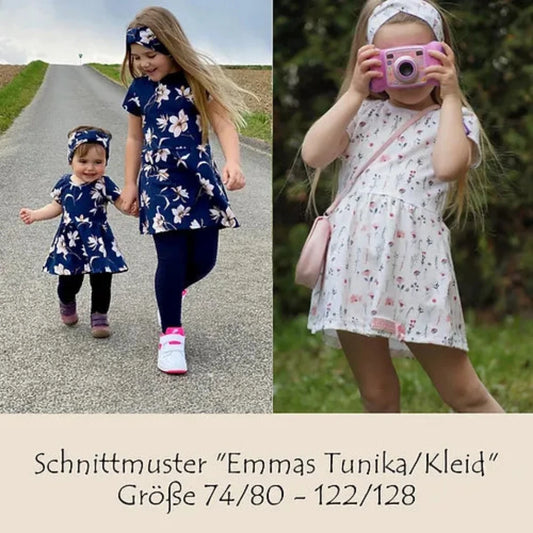 Tante Emmas Nähladen Schnittmuster Papier Tunika/Kleid "Emmas Tunika/Kleid"
