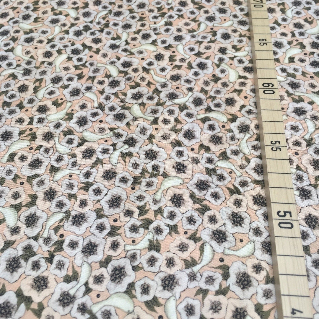 QT-Fabrics SANTORO Lost Song Blumen Vögel Lost Song