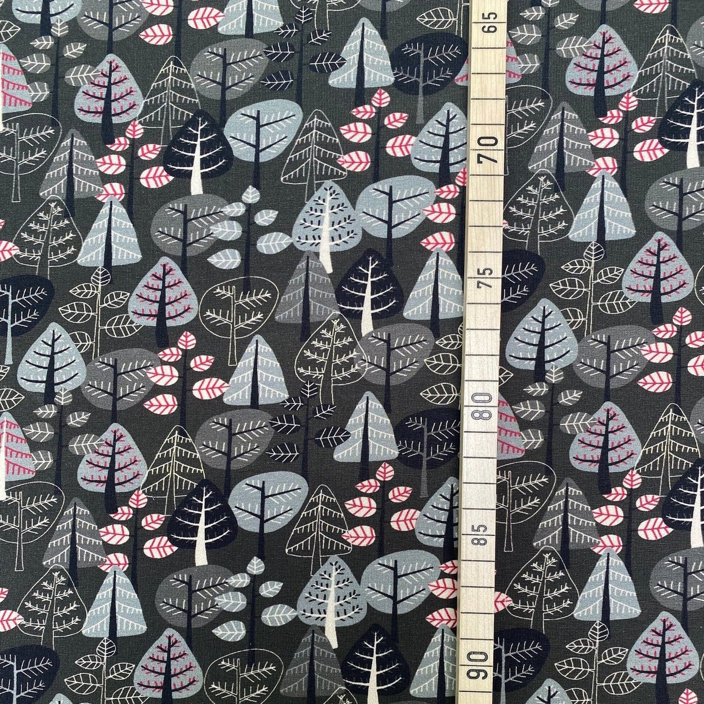 Swafing Jersey Woody Waldleben Baum Bäume Blatt Blätter Woody 081151