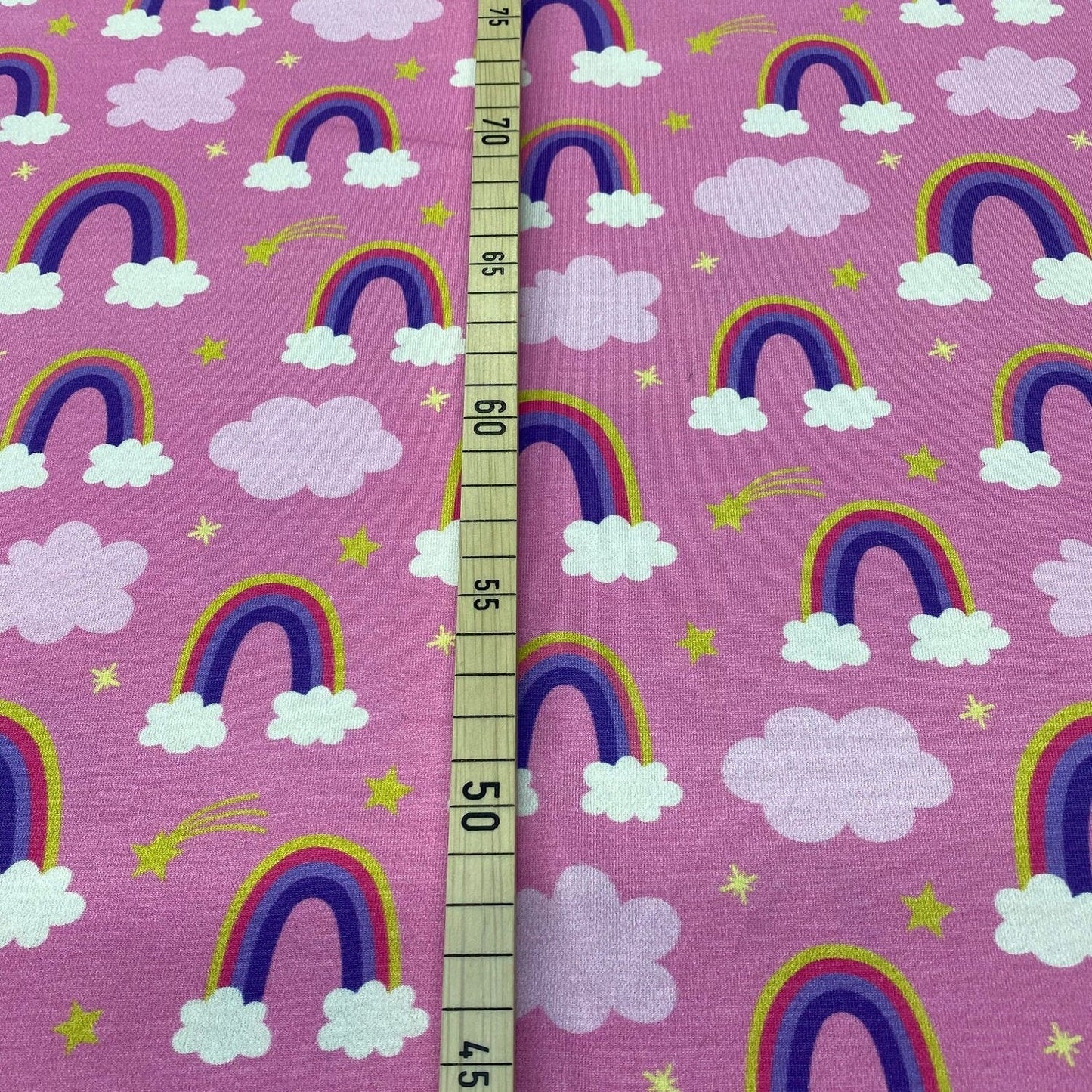 Swafing Jersey "Prinzessin Phantasie by Sandra Kretzmann! Regenbogen 081272-200434