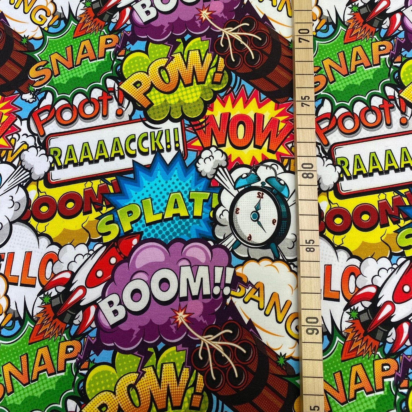 Swafing French Terry Petra "Graffiti" 081772-730999