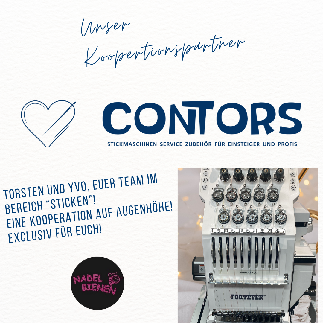 Kooperation CONTORS & Nadelbienen