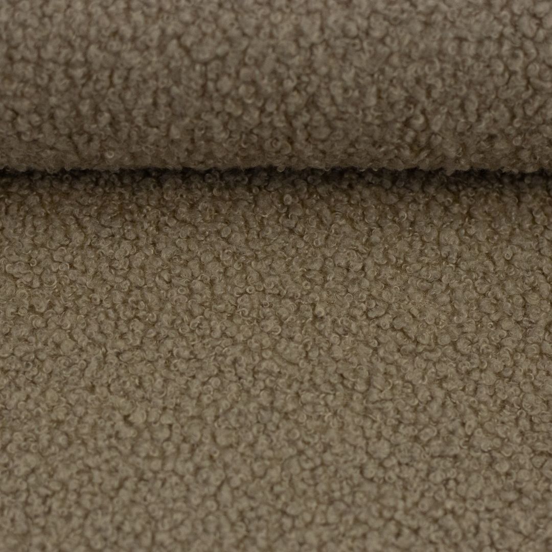 Swafing Kodiak Dekostoff Boucle Teddy beige 082561-000173 Meterware
