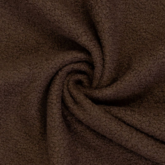 Swafing Kodiak Dekostoff Boucle Teddy braun 082561-000175 Meterware