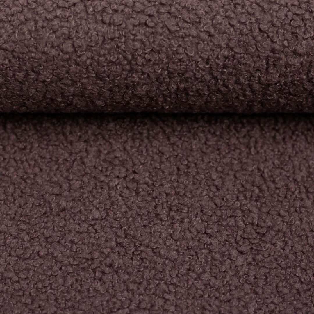 Swafing Kodiak Dekostoff Boucle Teddy altrosa 082758-000436 Meterware