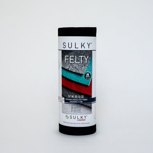 Stickfilz Sulky by Gunold black 3000223-499