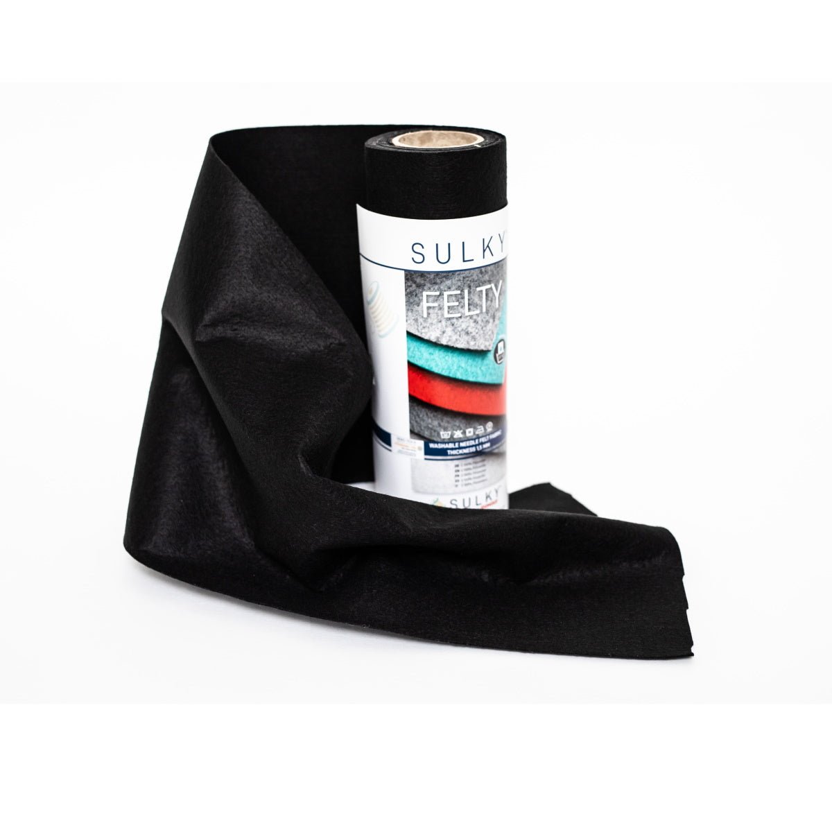 Stickfilz Sulky by Gunold black 3000223-499
