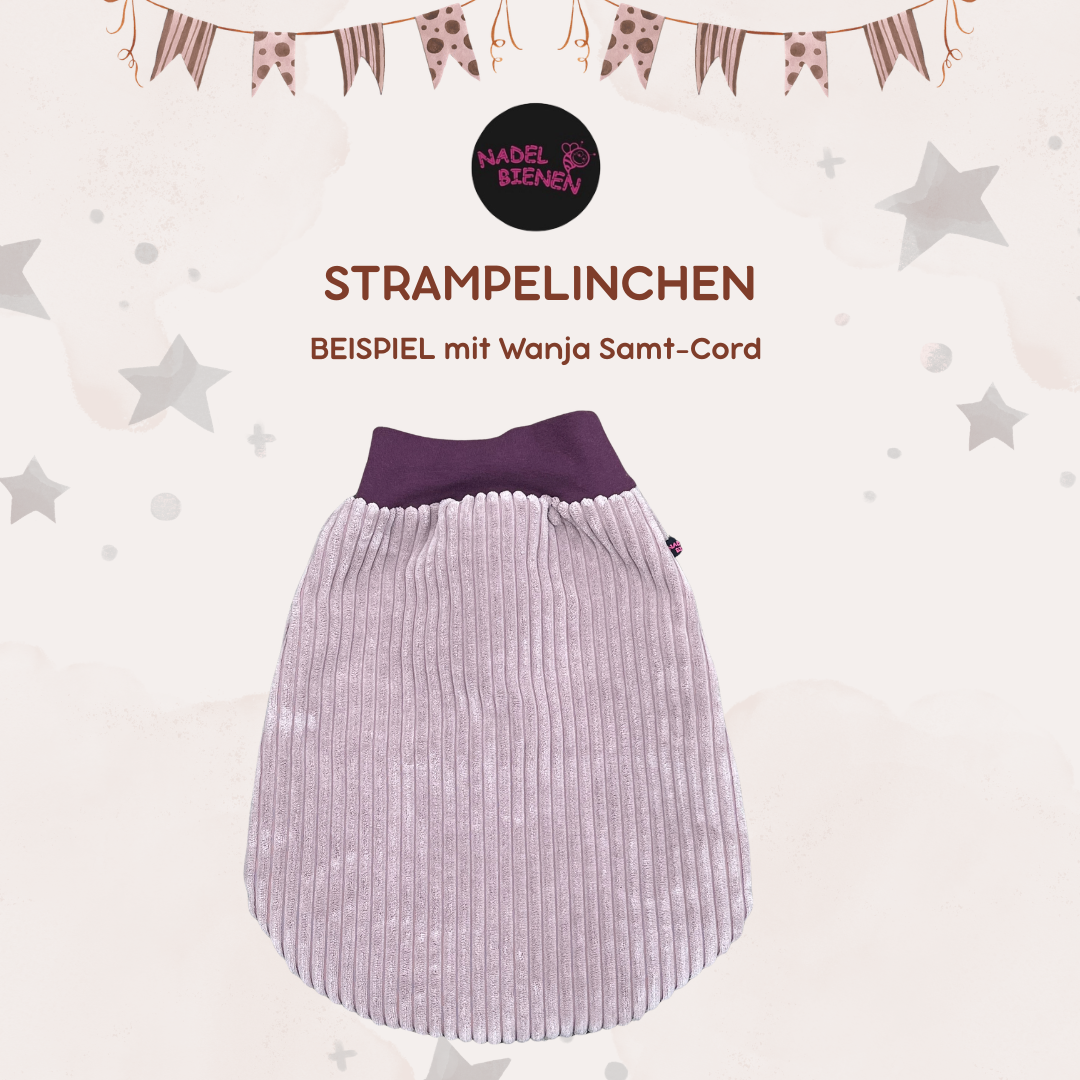 Nadelbienen E-Book "Strampelinchen" Wende-Pucksack