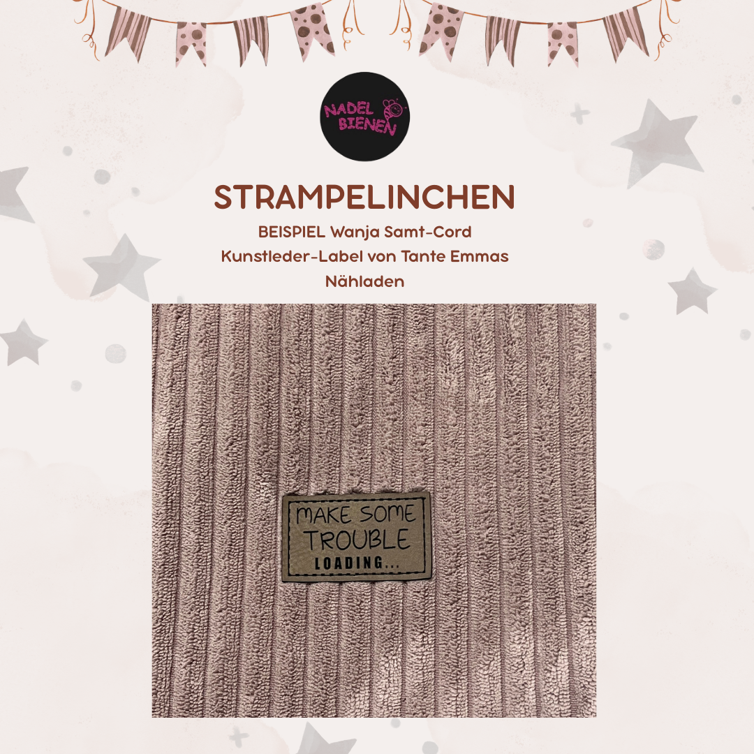 Nadelbienen E-Book "Strampelinchen" Wende-Pucksack