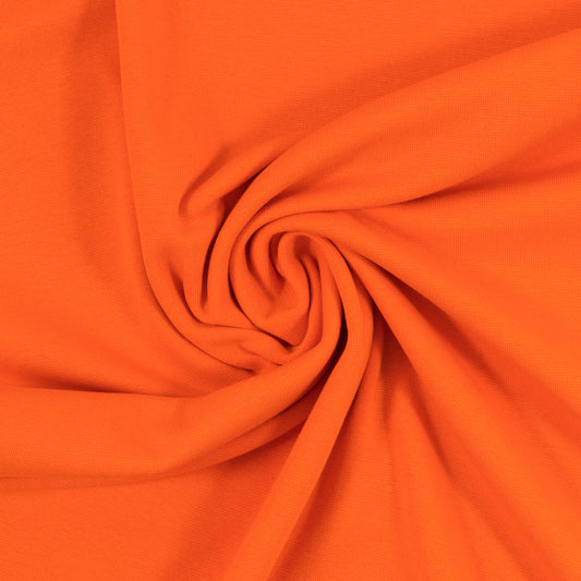 Swafing Bündchen Heike Zuschnitt 424 orange Schlauchware Glatt Uni