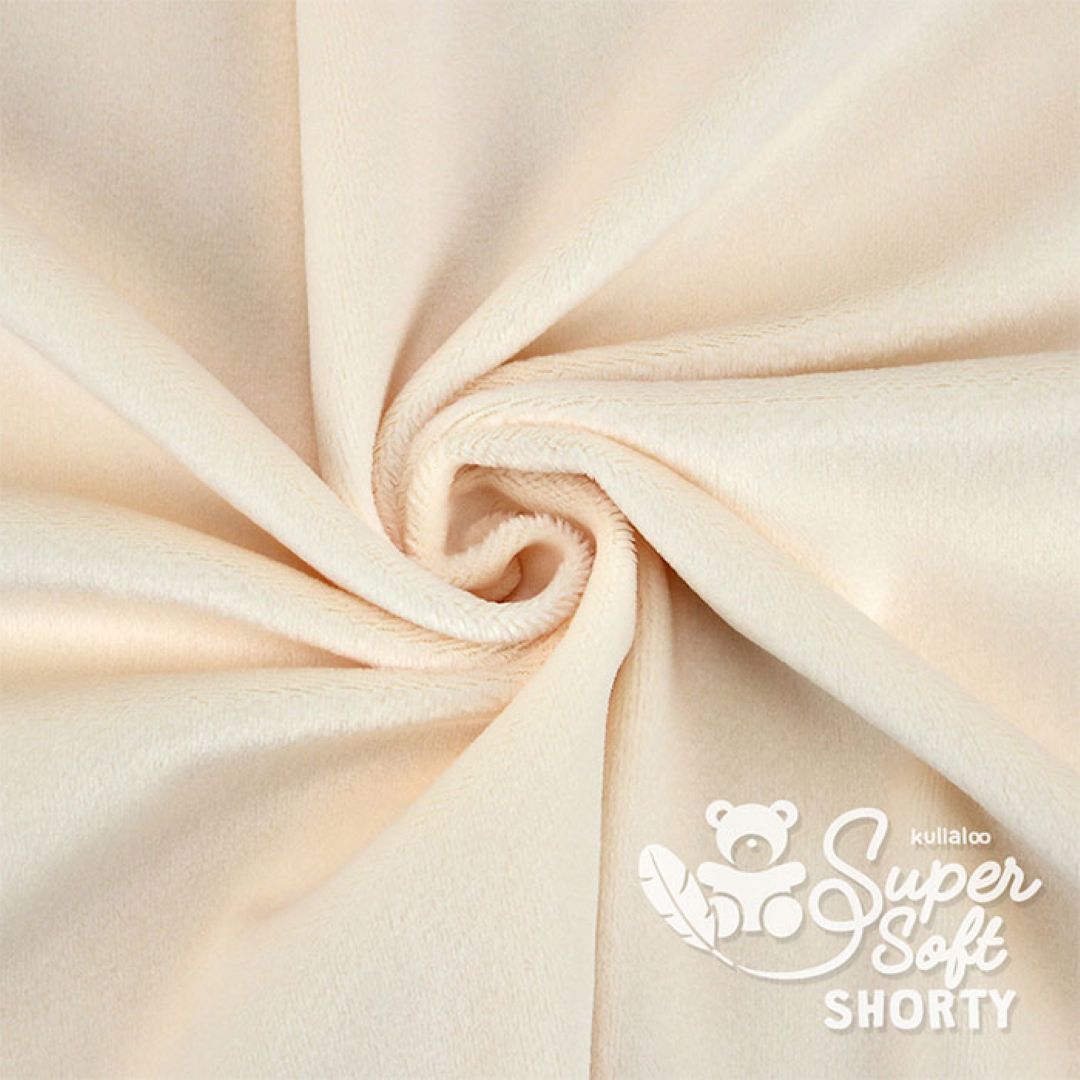 Kullaloo Plüschstoff Super Soft Shorty 1,5 mm hautfarben 62302