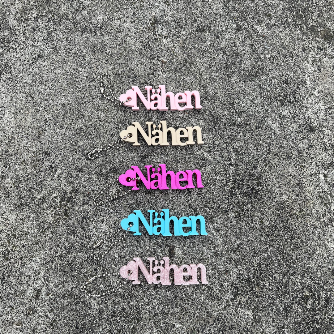 Taschenanhänger 3D "NÄHEN"