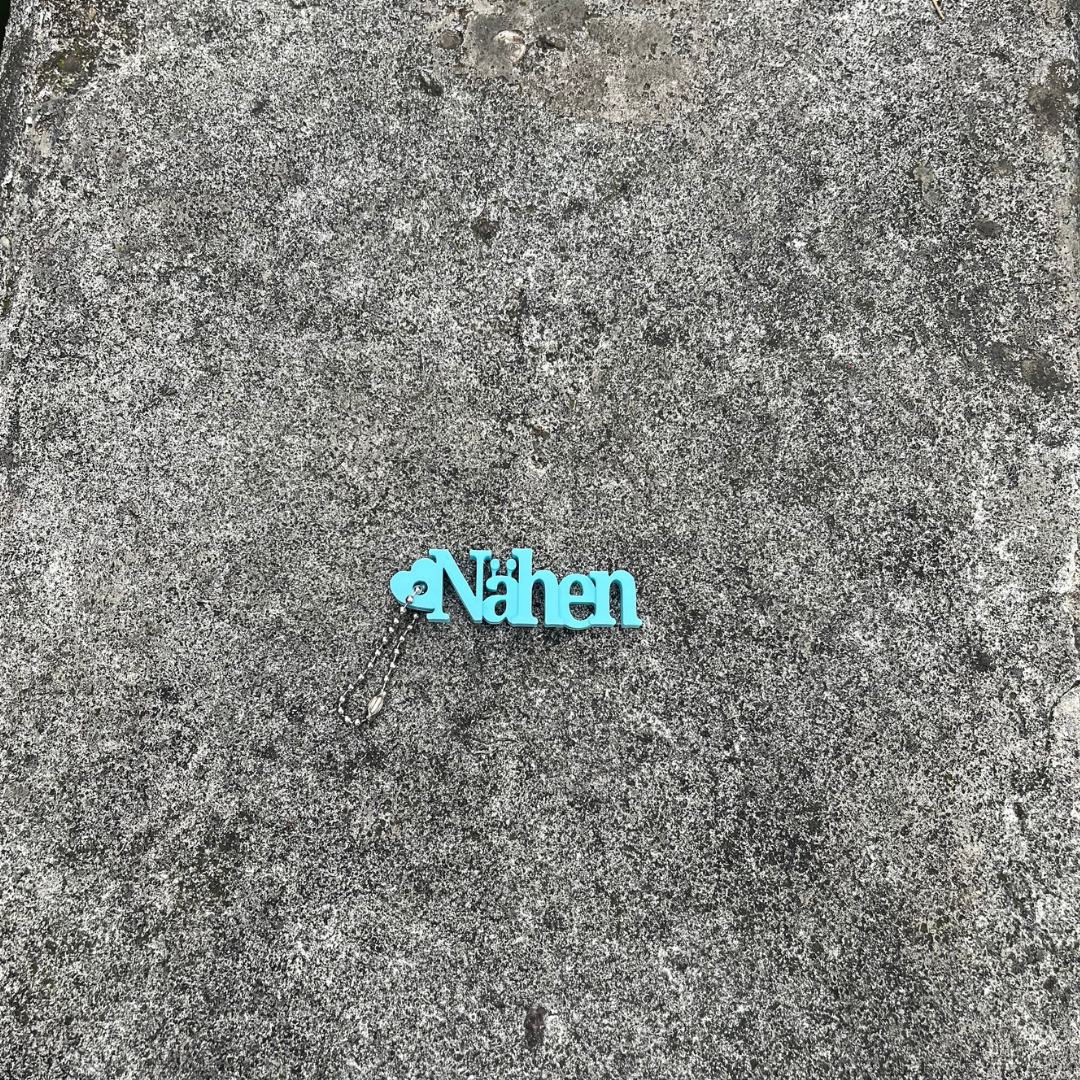 Taschenanhänger 3D "NÄHEN"