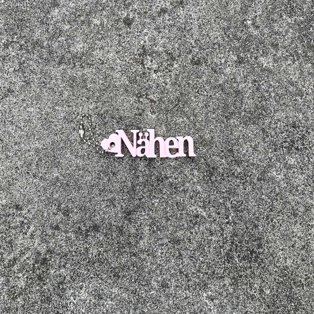 Taschenanhänger 3D "NÄHEN"