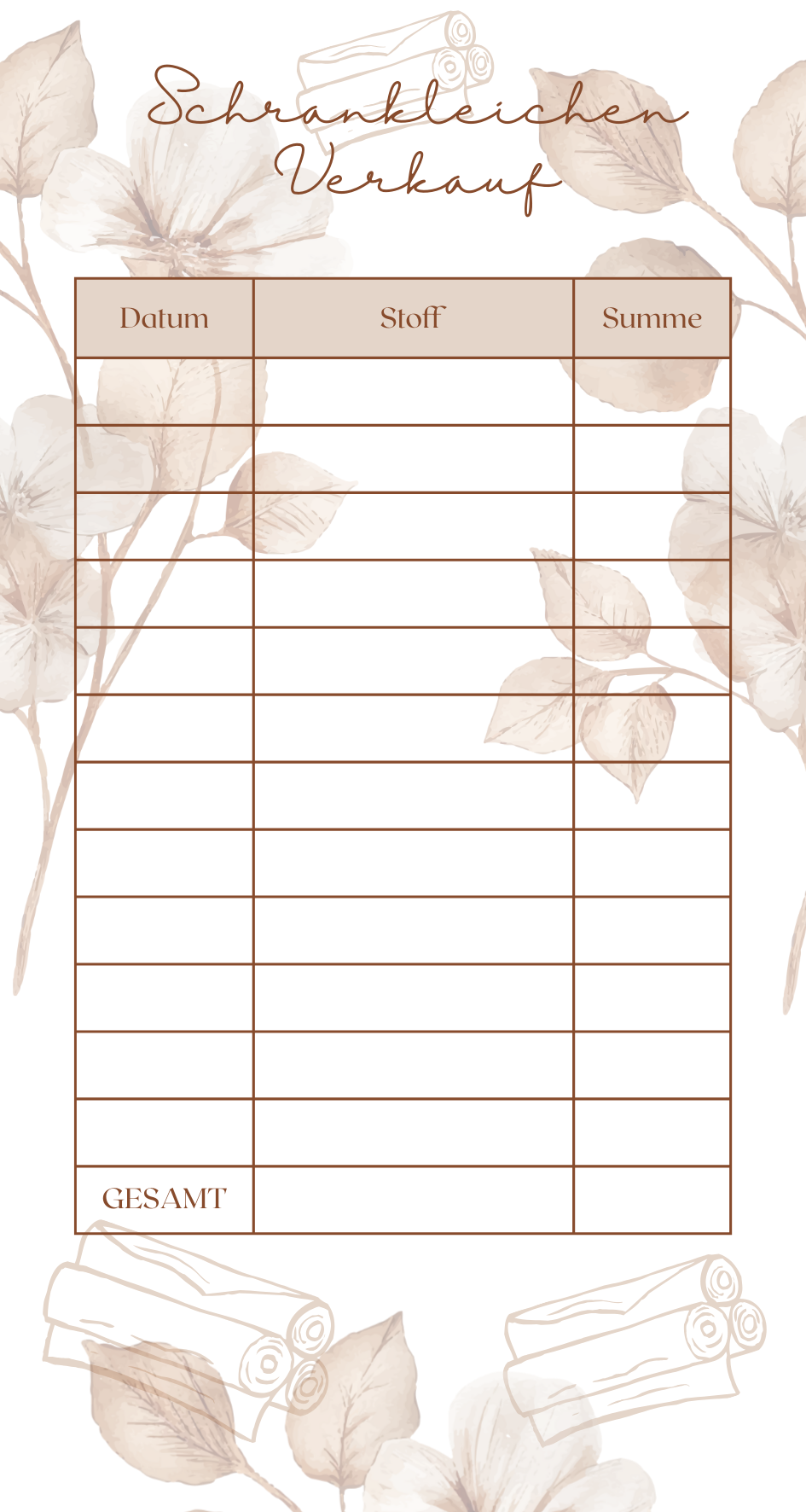 Dashboard & Budget Sheet & Sparchallenge "Starter-Set M1 DIN A6"