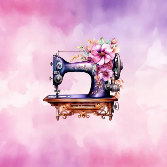 LAMANINA Kunstleder Panel Nähmaschine Pink