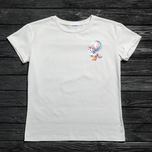 Bügelbild Einhorn im Ballon Aufbügelbild Bügelbilder Applikationen Nr. 000081-5