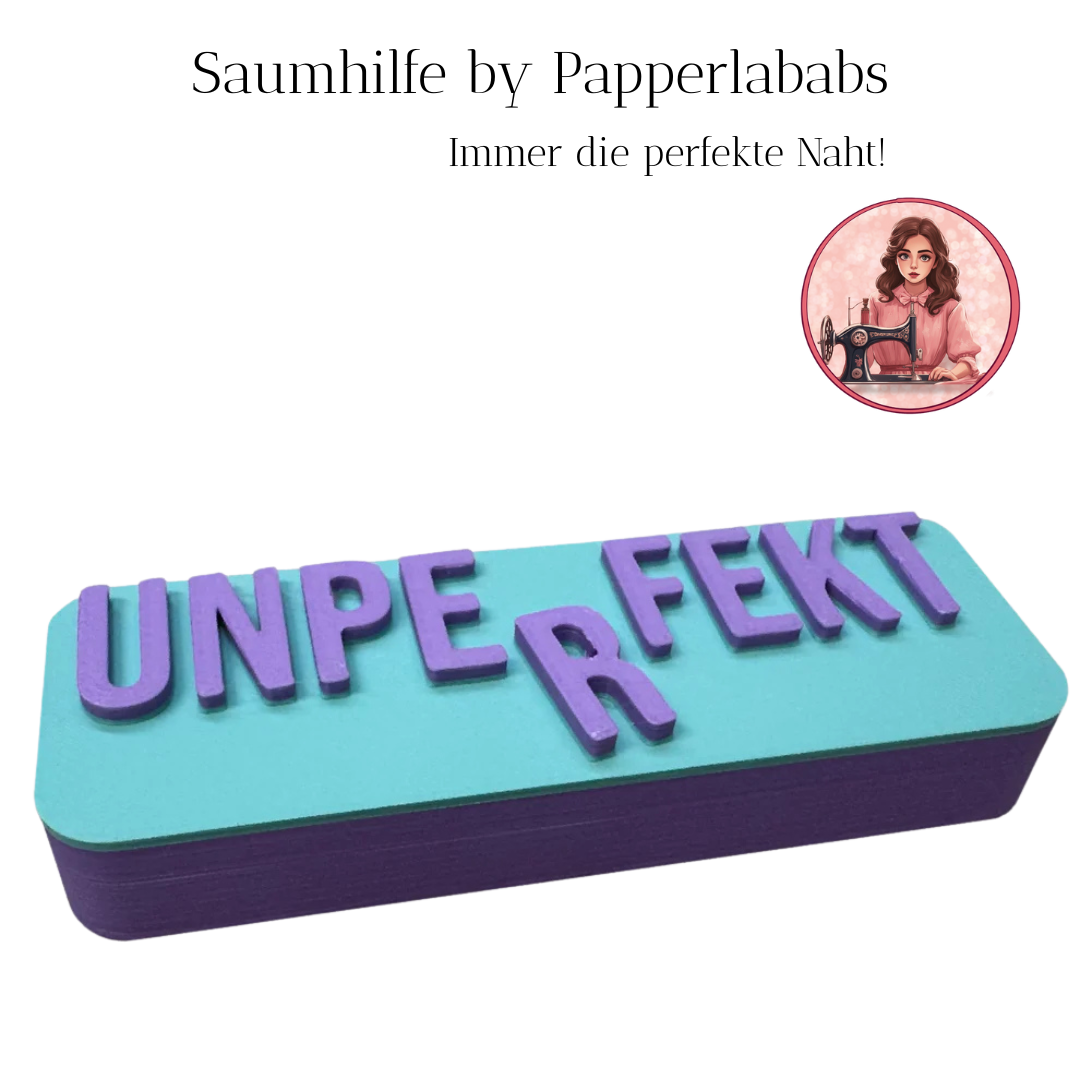 Papperlababs Saumhilfe "unperfekt"