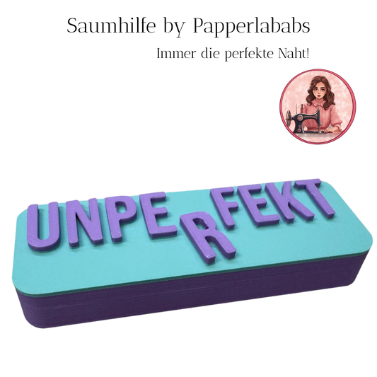 Papperlababs Saumhilfe "unperfekt"