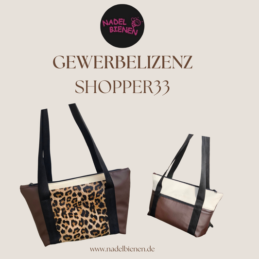 Nadelbienen Shopper33 LIZENZ digitaler Download