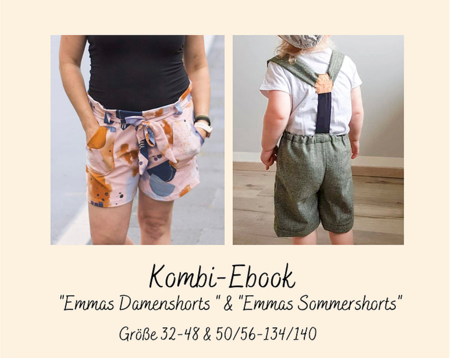 Tante Emmas Nähladen  Ebook Kombi "Emmas Damenshorts" & "Emmas Sommershorts"