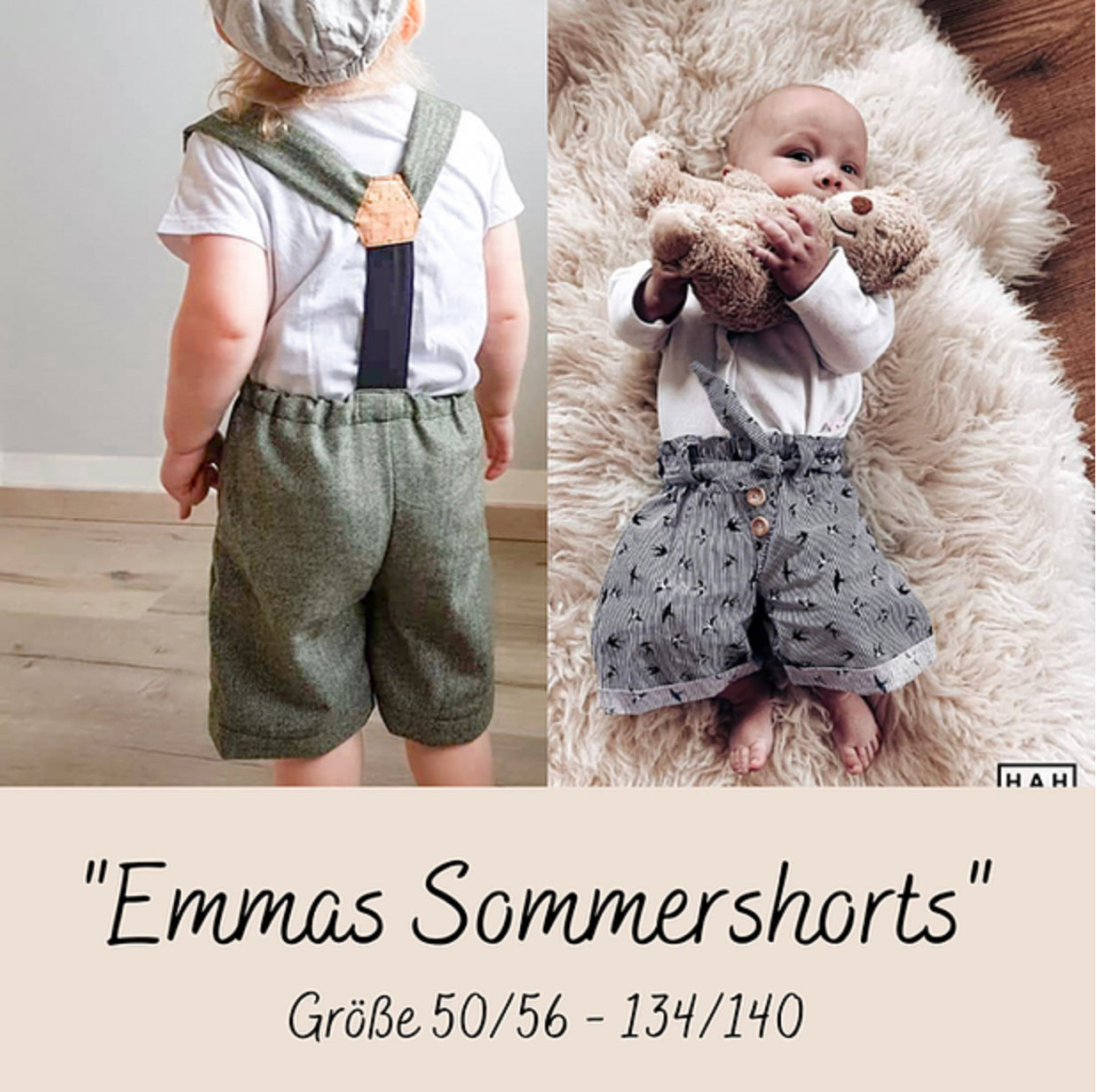 Tante Emmas Nähladen Ebook Schnittmuster "Emmas Sommershorts"